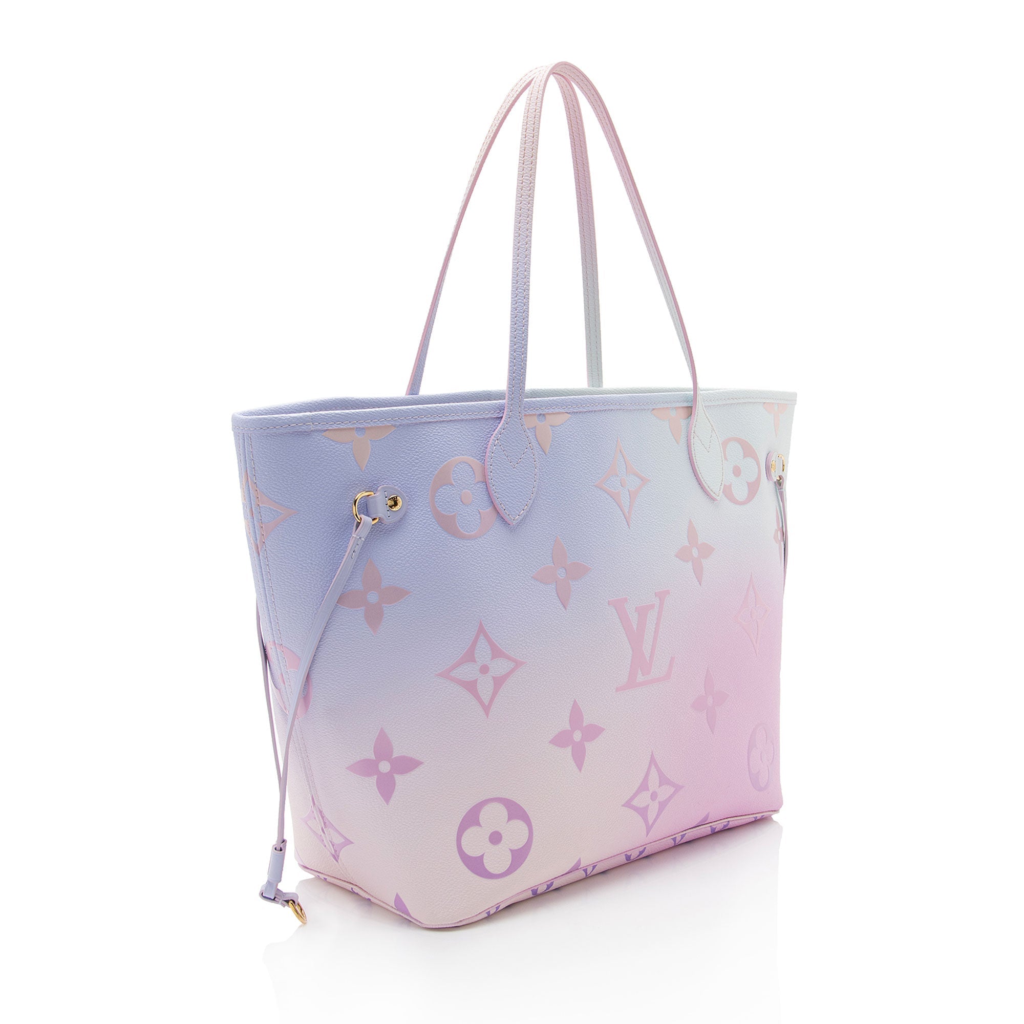 Louis Vuitton Giant Monogram Empreinte Spring In The City Neverfull MM Tote (SHF-yHm8IG)