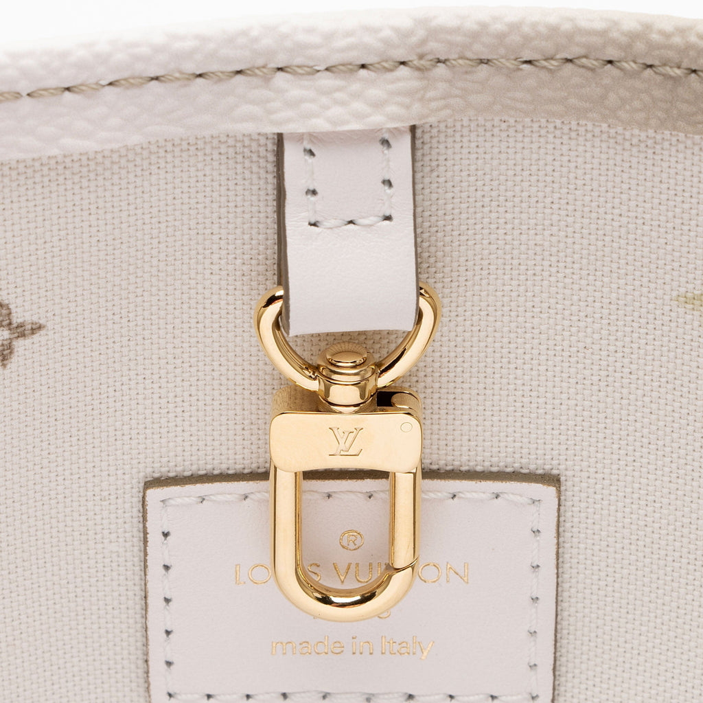 Louis Vuitton Giant Monogram Empreinte Spring In The City Onthego MM Tote (SHF-yqf1dt)