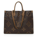Louis Vuitton Giant Monogram Onthego GM Tote (SHF-19912)