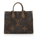 Louis Vuitton Giant Monogram Canvas Onthego MM Tote (SHF-21683)