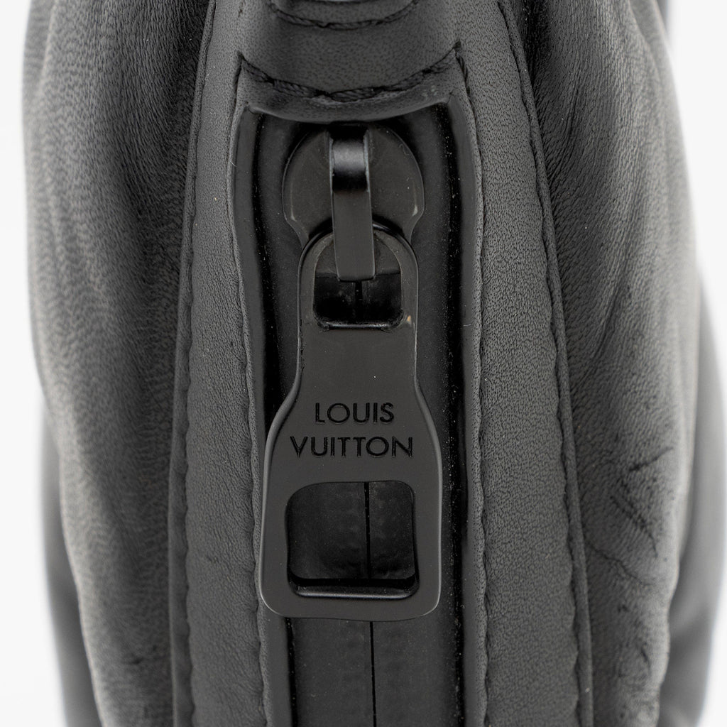 Louis Vuitton Giant Monogram Puffer Lambskin A4 Zip Pouch