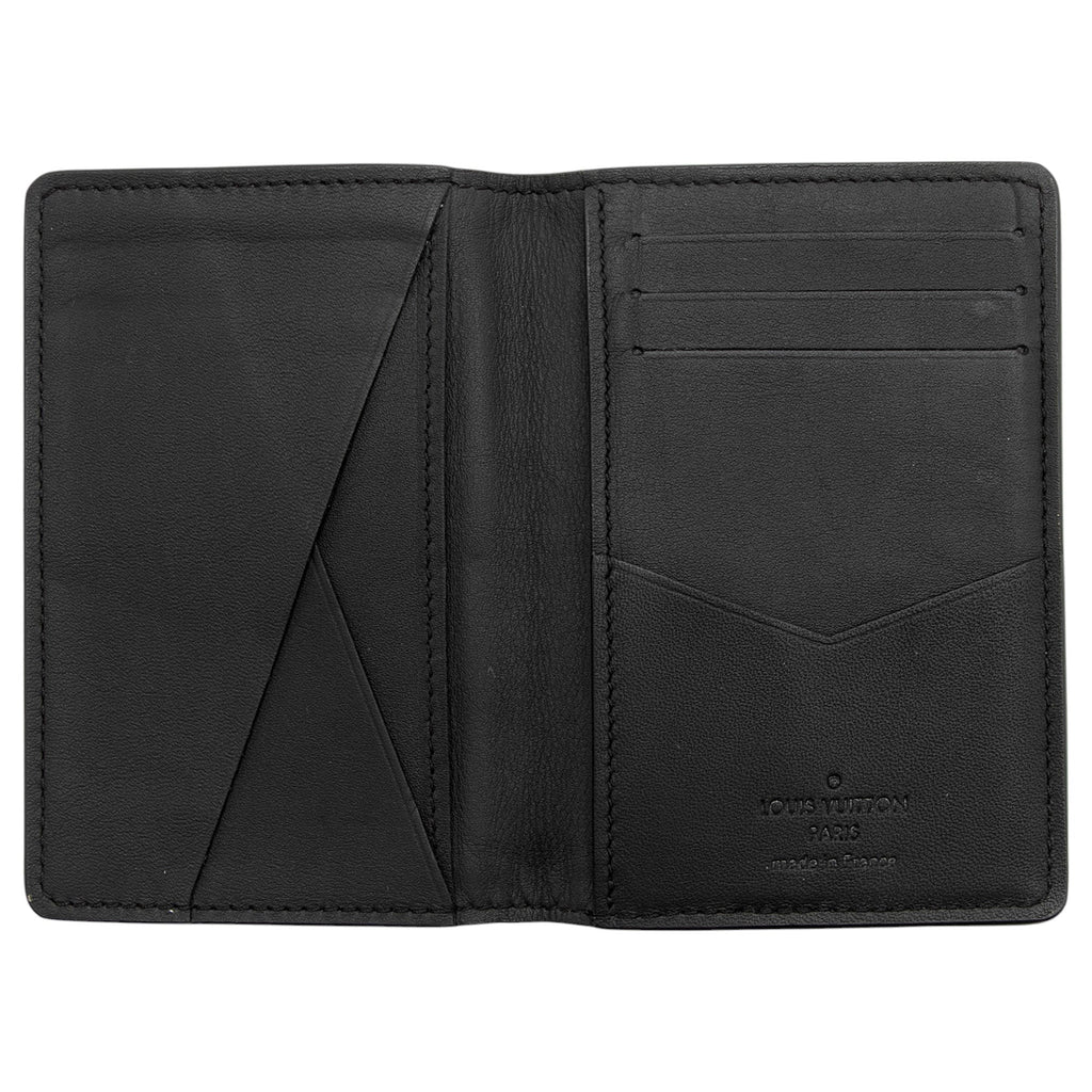Louis Vuitton Giant Monogram Shadow Taurillon Pocket Organizer (SHF-7ug5Vn)