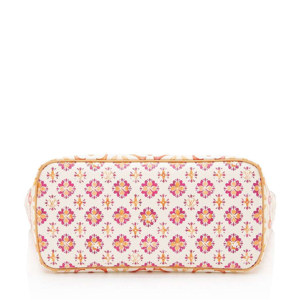 Louis Vuitton Giant Monogram Tiles By The Pool Neverfull MM Tote