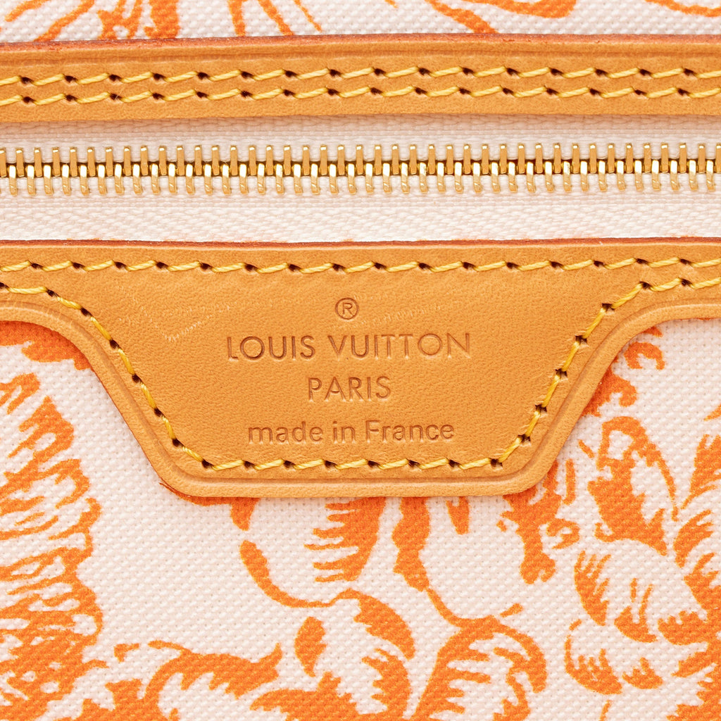 Louis Vuitton Giant Monogram Tiles By The Pool Neverfull MM Tote