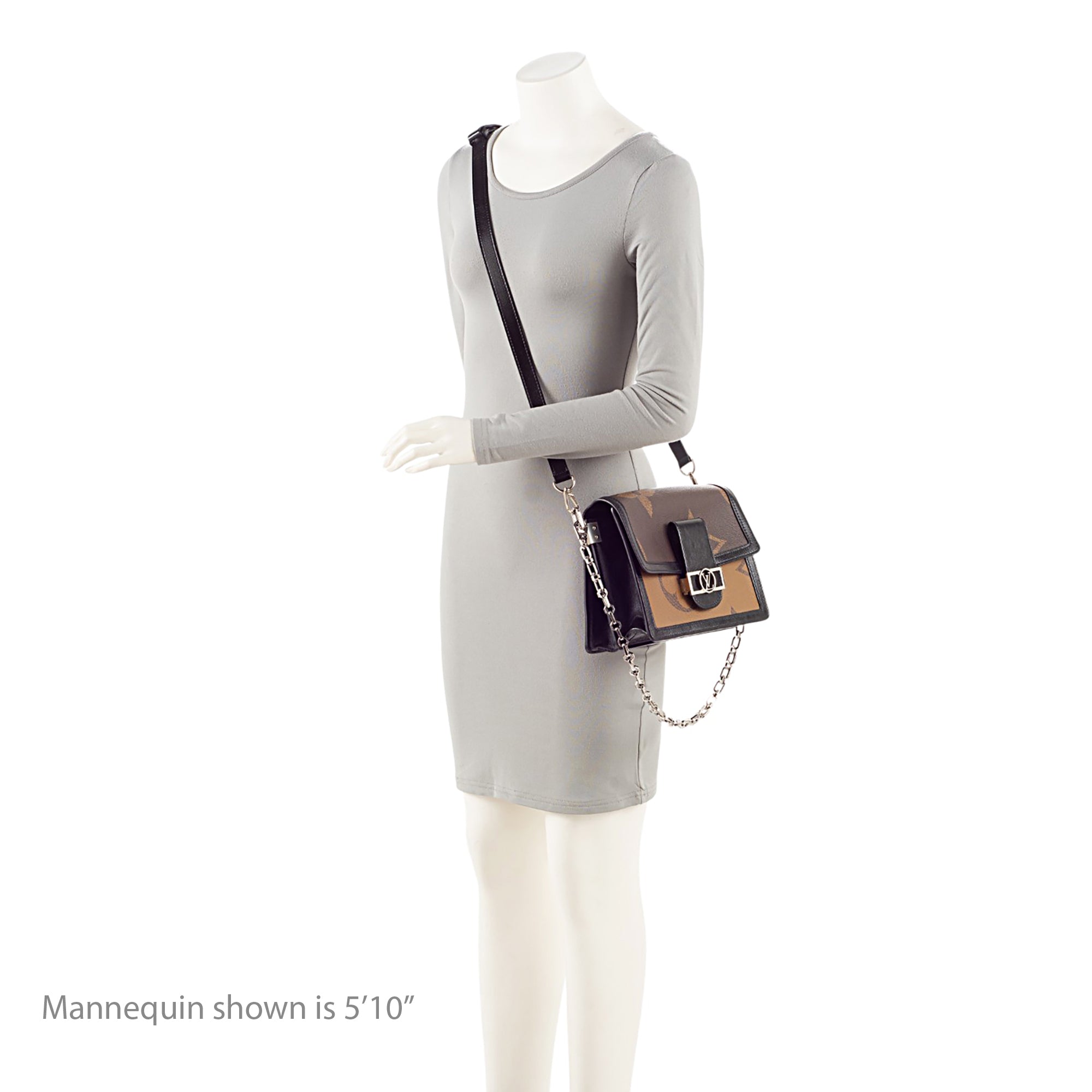 Louis Vuitton Giant Reverse Monogram Dauphine MM Shoulder Bag