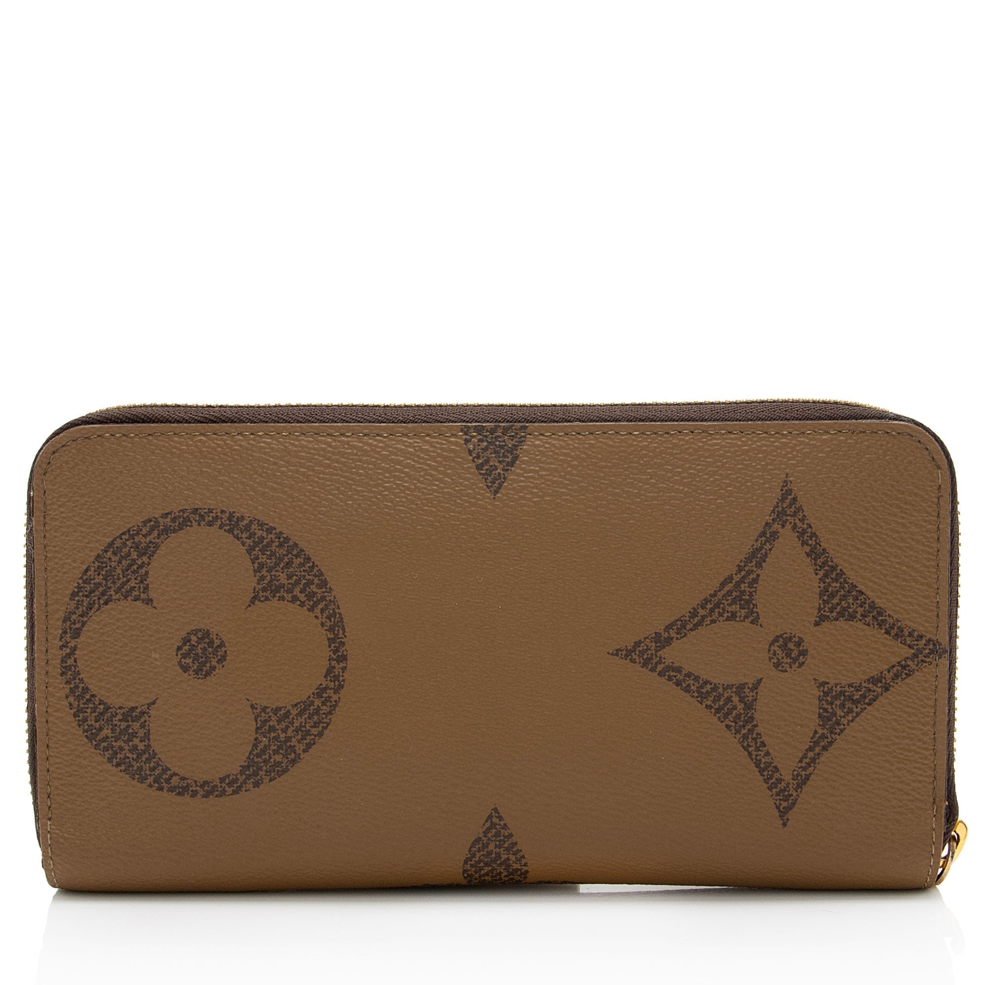 Louis Vuitton Giant Reverse Monogram Zippy Wallet (SHF-3YDrBj)