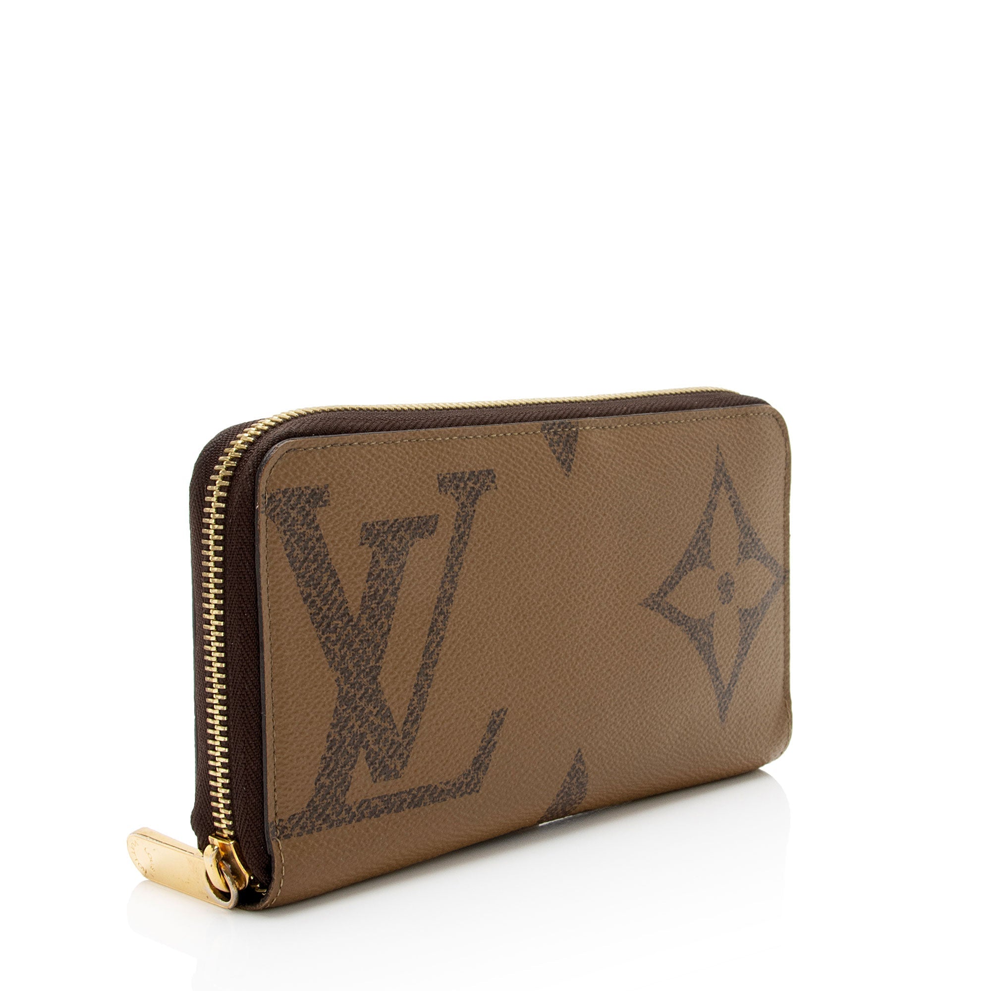 Louis Vuitton Giant Reverse Monogram Zippy Wallet (SHF-3YDrBj)