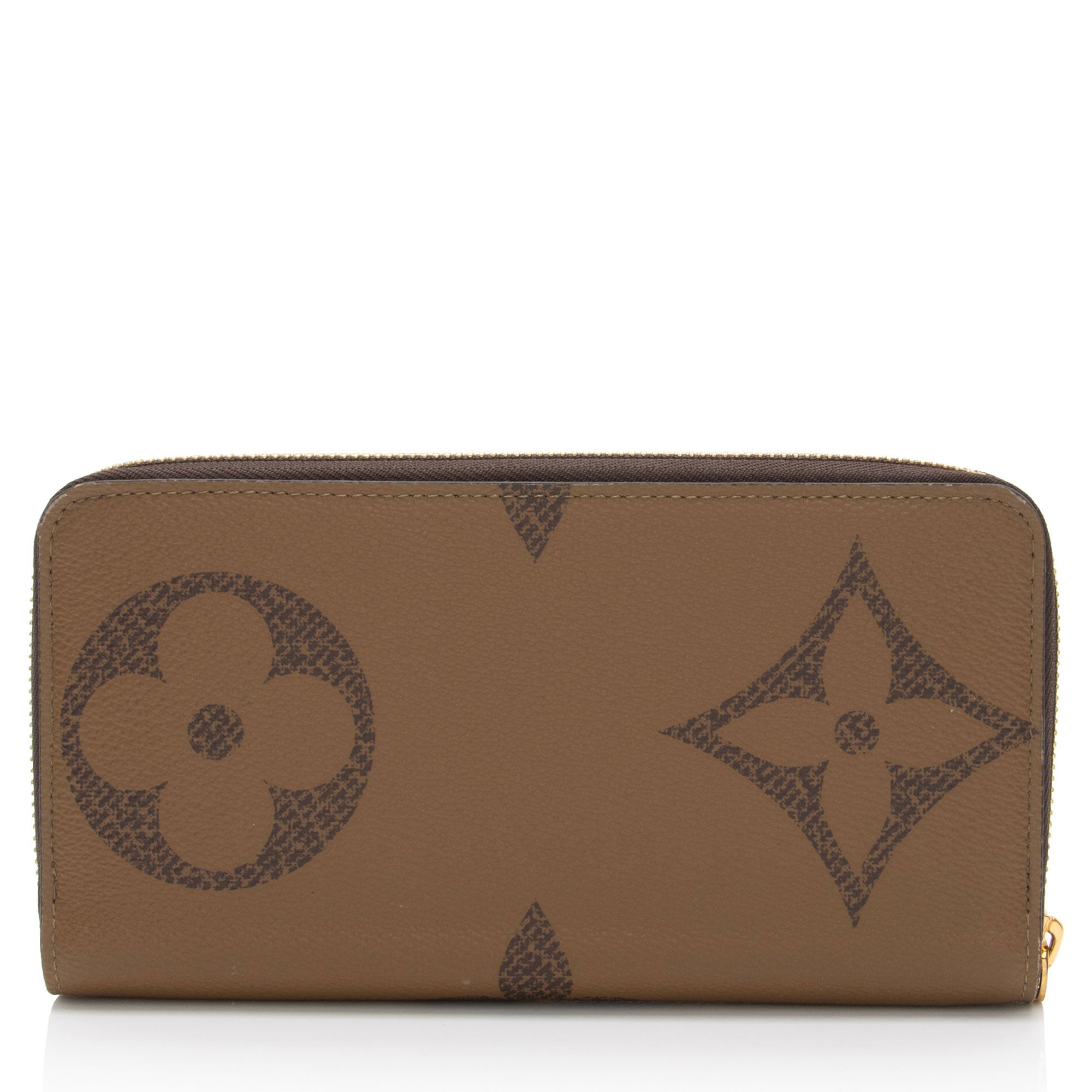 Louis Vuitton Giant Reverse Monogram Zippy Wallet (SHF-bmc8HZ)