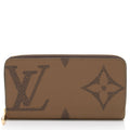 Louis Vuitton Giant Reverse Monogram Zippy Wallet (SHF-bmc8HZ)