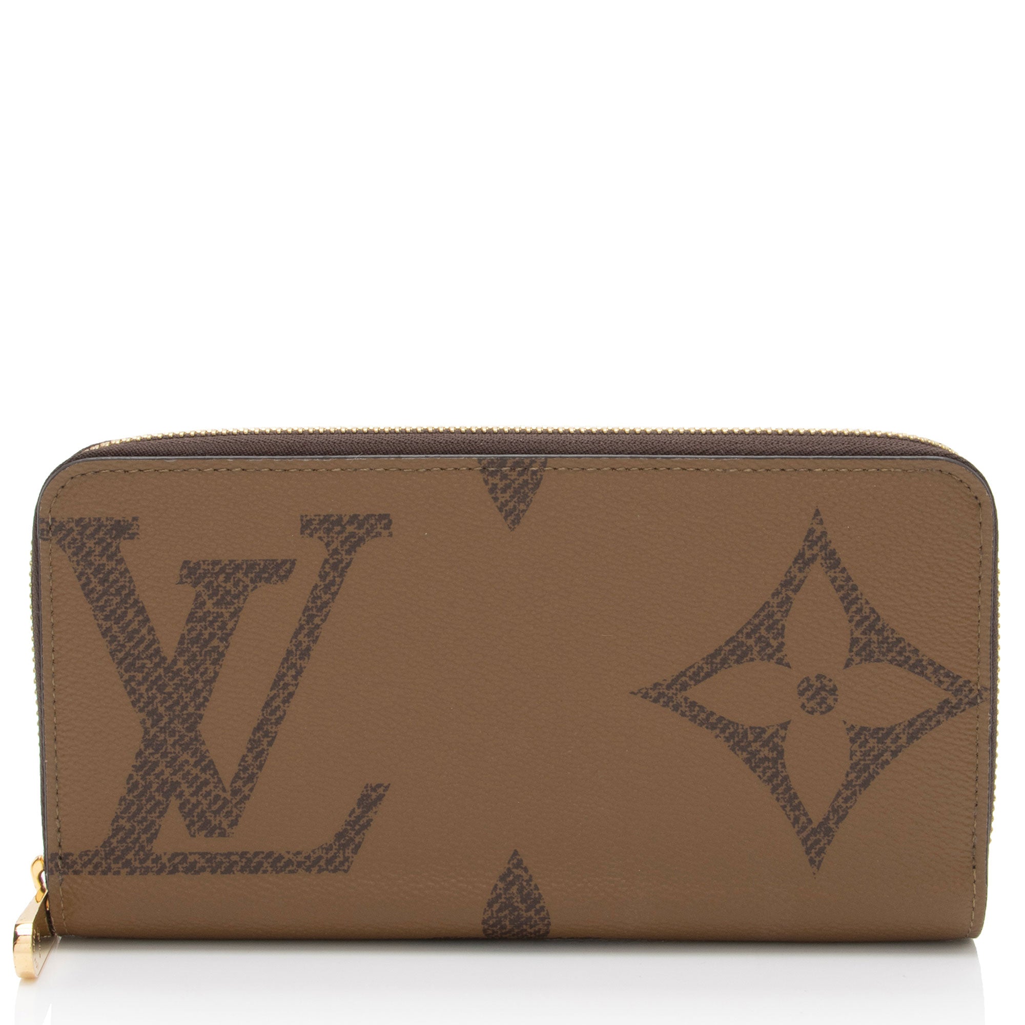 Louis Vuitton Giant Reverse Monogram Zippy Wallet (SHF-bmc8HZ)
