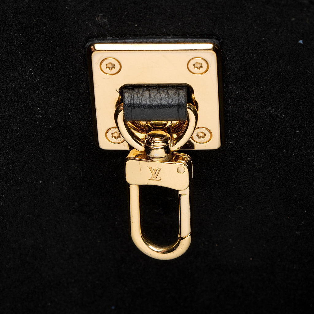 Louis Vuitton Grained Calfskin Lock & Go Tote