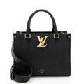 Louis Vuitton Grained Calfskin Lock & Go Tote