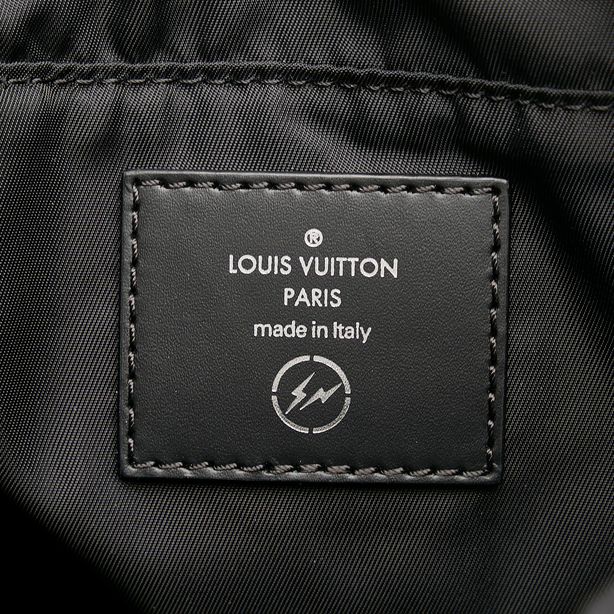 Louis Vuitton LV X Fragment Monogram Eclipse Bucket Bag (SHG-MQ6c0d)