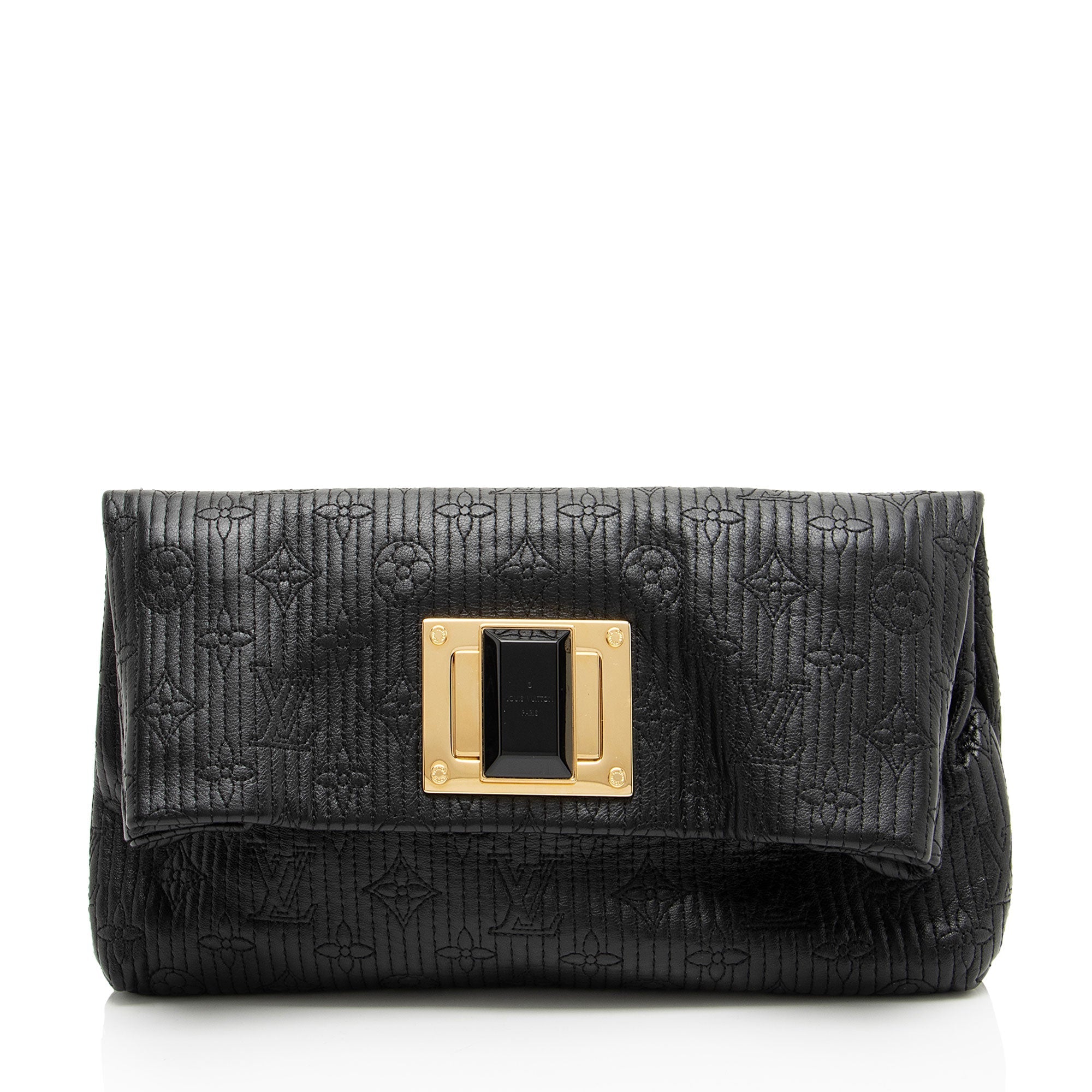 Louis Vuitton Leather Monogram Altair Clutch