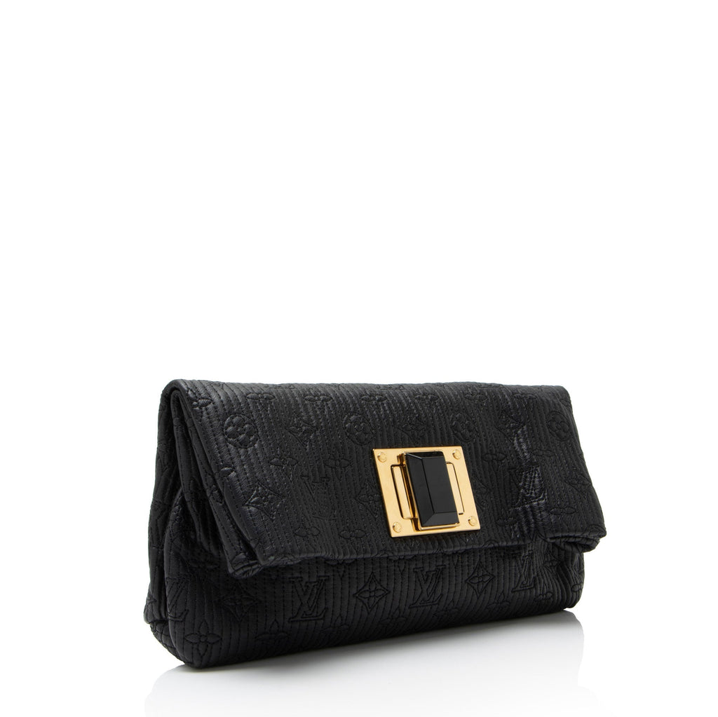 Louis Vuitton Leather Monogram Altair Clutch