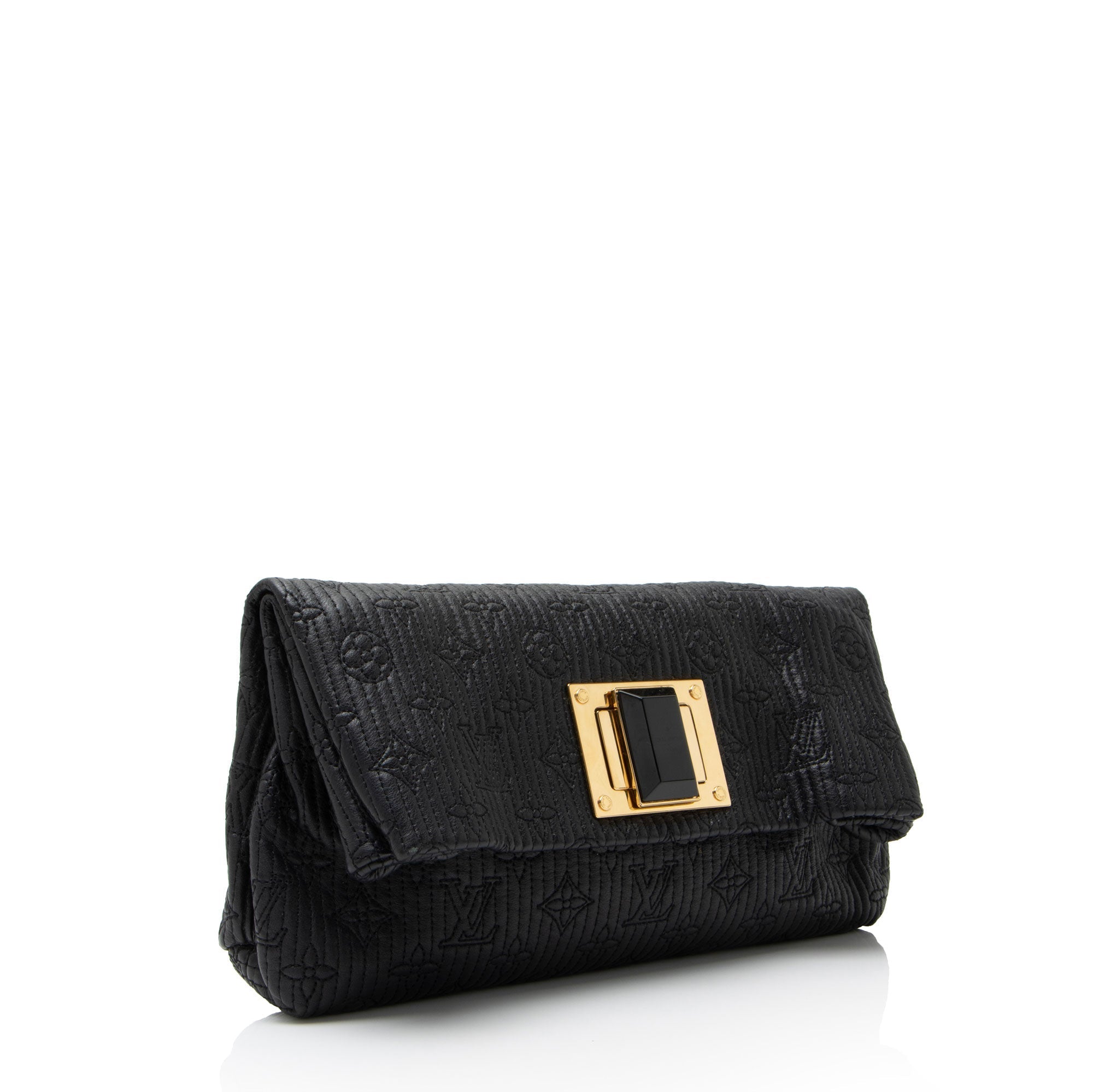 Louis Vuitton Leather Monogram Altair Clutch