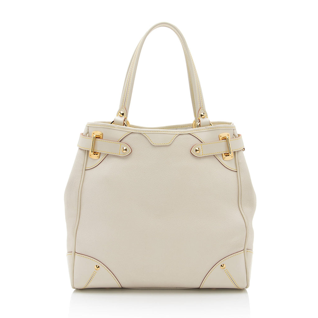 Louis Vuitton Leather Suhali Le Majestueux Tote (SHF-2UVXGL)