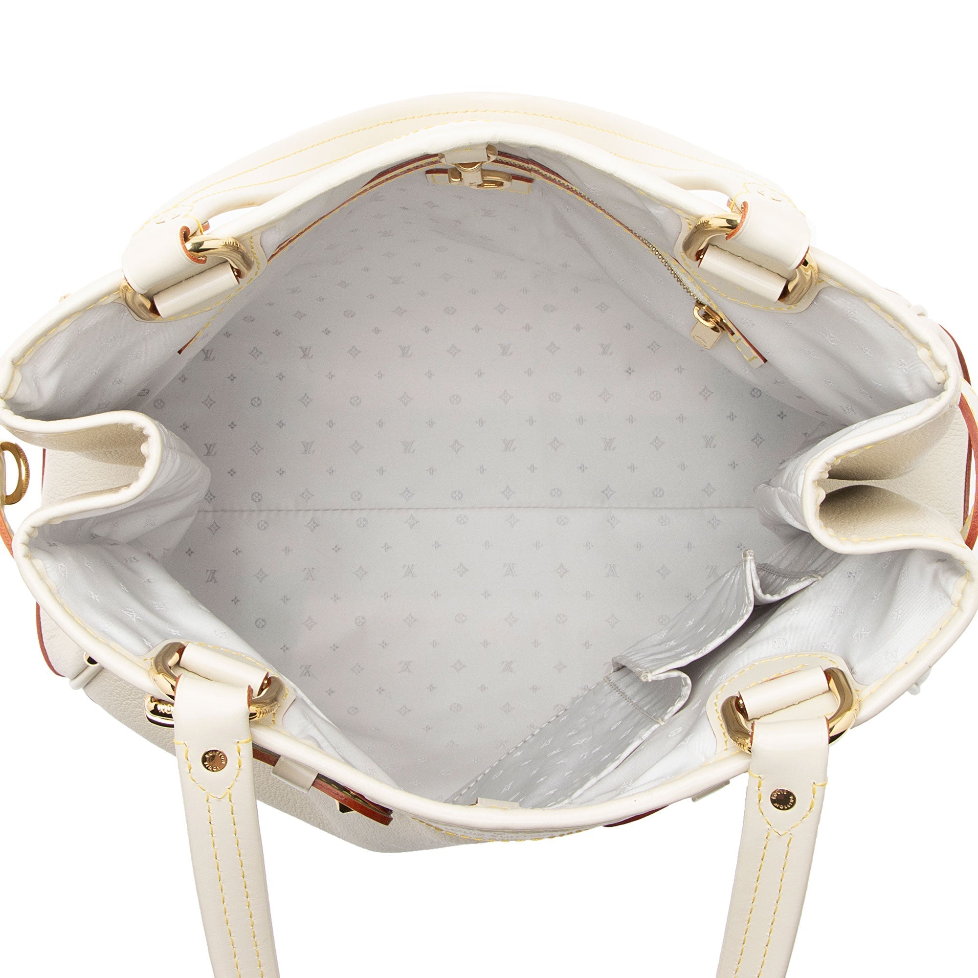 Louis Vuitton Leather Suhali Le Majestueux Tote (SHF-2UVXGL)