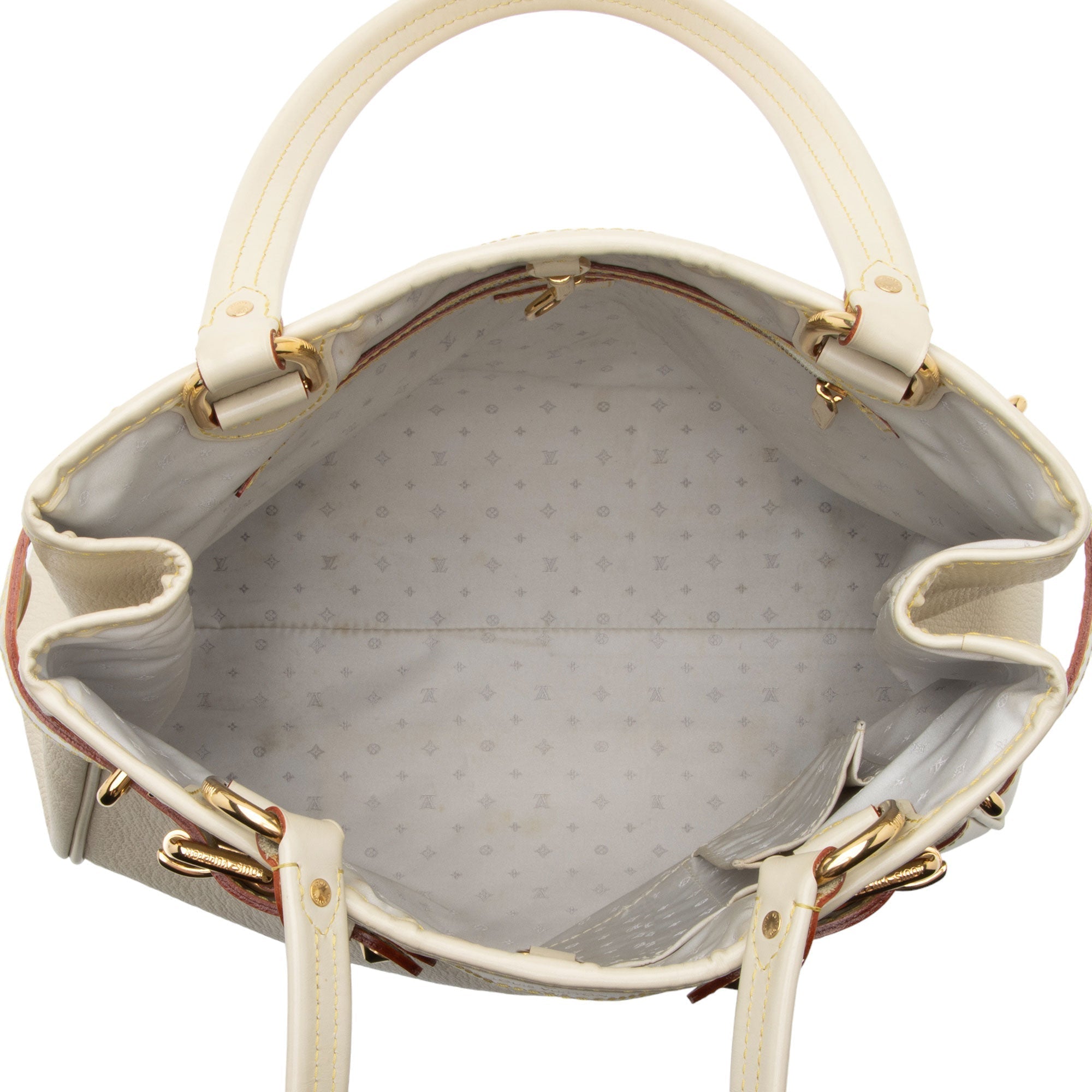Louis Vuitton Leather Suhali Le Majestueux Tote (SHF-yBJEyy)