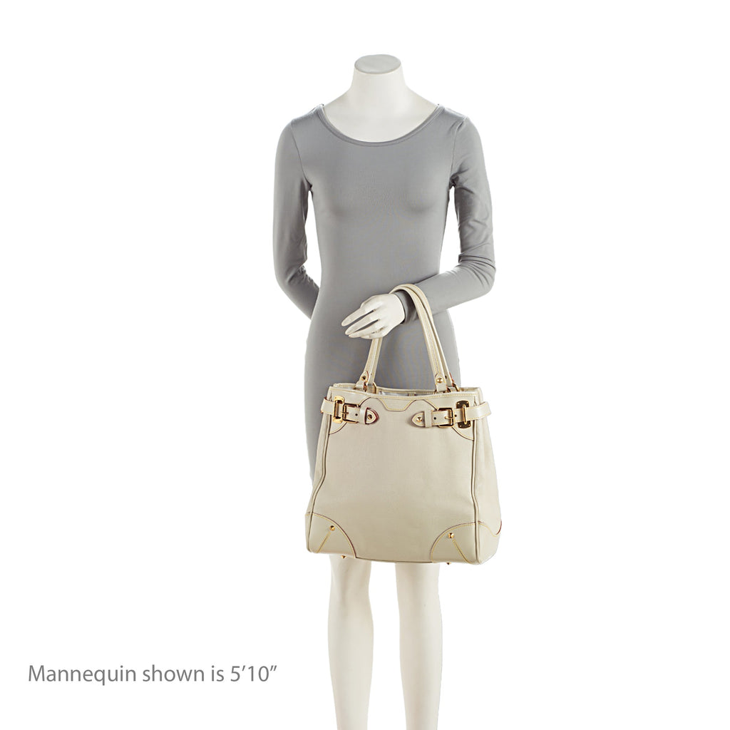 Louis Vuitton Leather Suhali Le Majestueux Tote (SHF-yBJEyy)