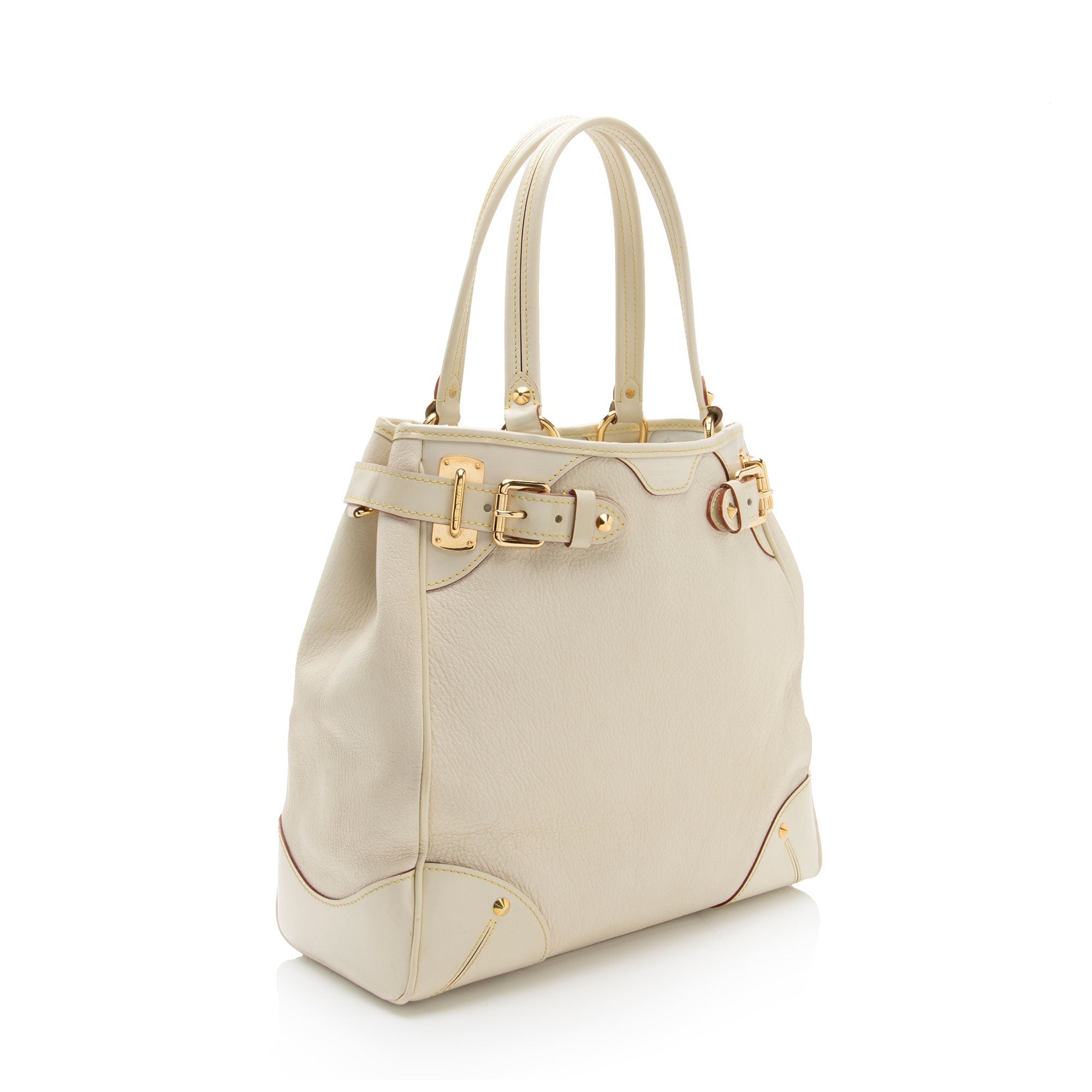 Louis Vuitton Leather Suhali Le Majestueux Tote (SHF-yBJEyy)