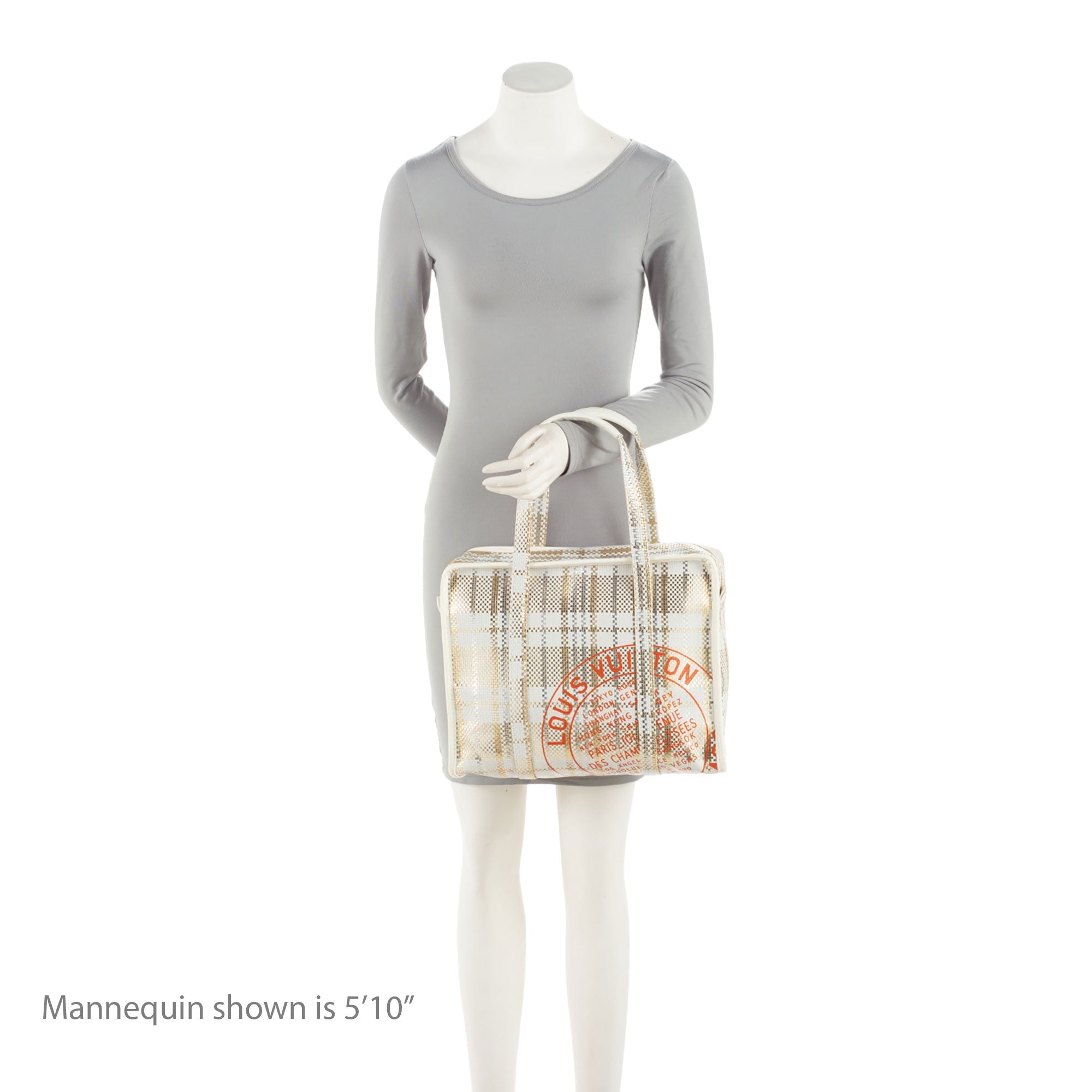 Louis Vuitton Limited Edition Braided Street Shopper PM Tote (SHF-XRIna8)