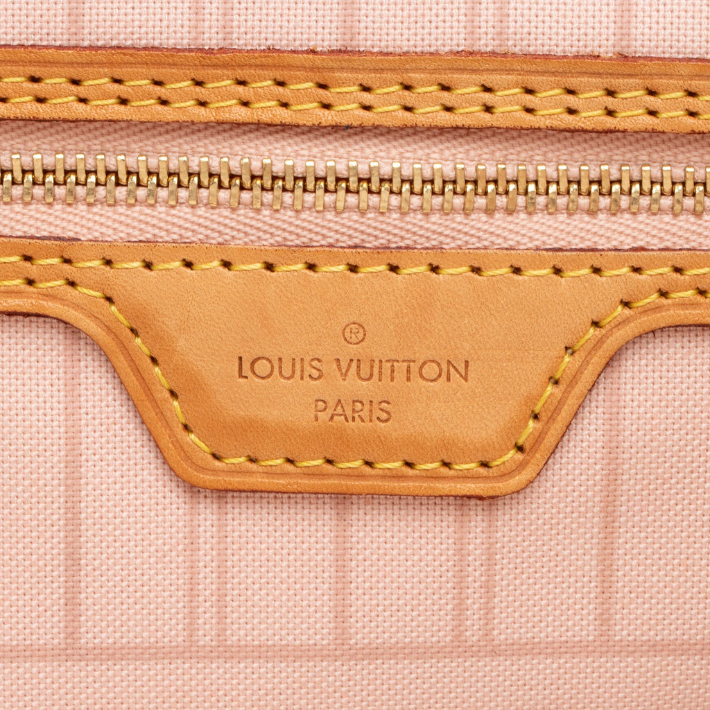Louis Vuitton Limited Edition Damier Azur Tahitienne Neverfull MM Tote
