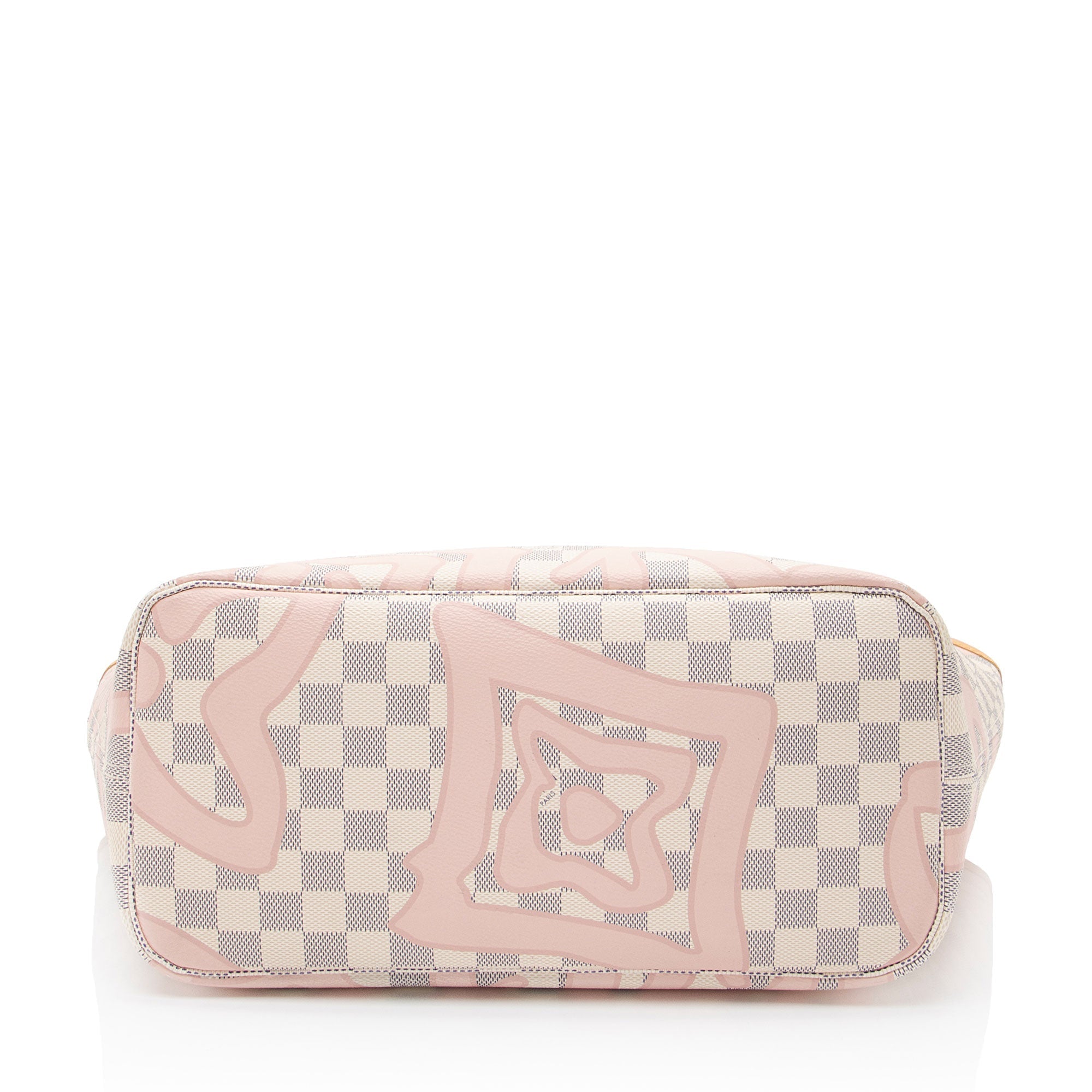 Louis Vuitton Limited Edition Damier Azur Tahitienne Neverfull MM Tote