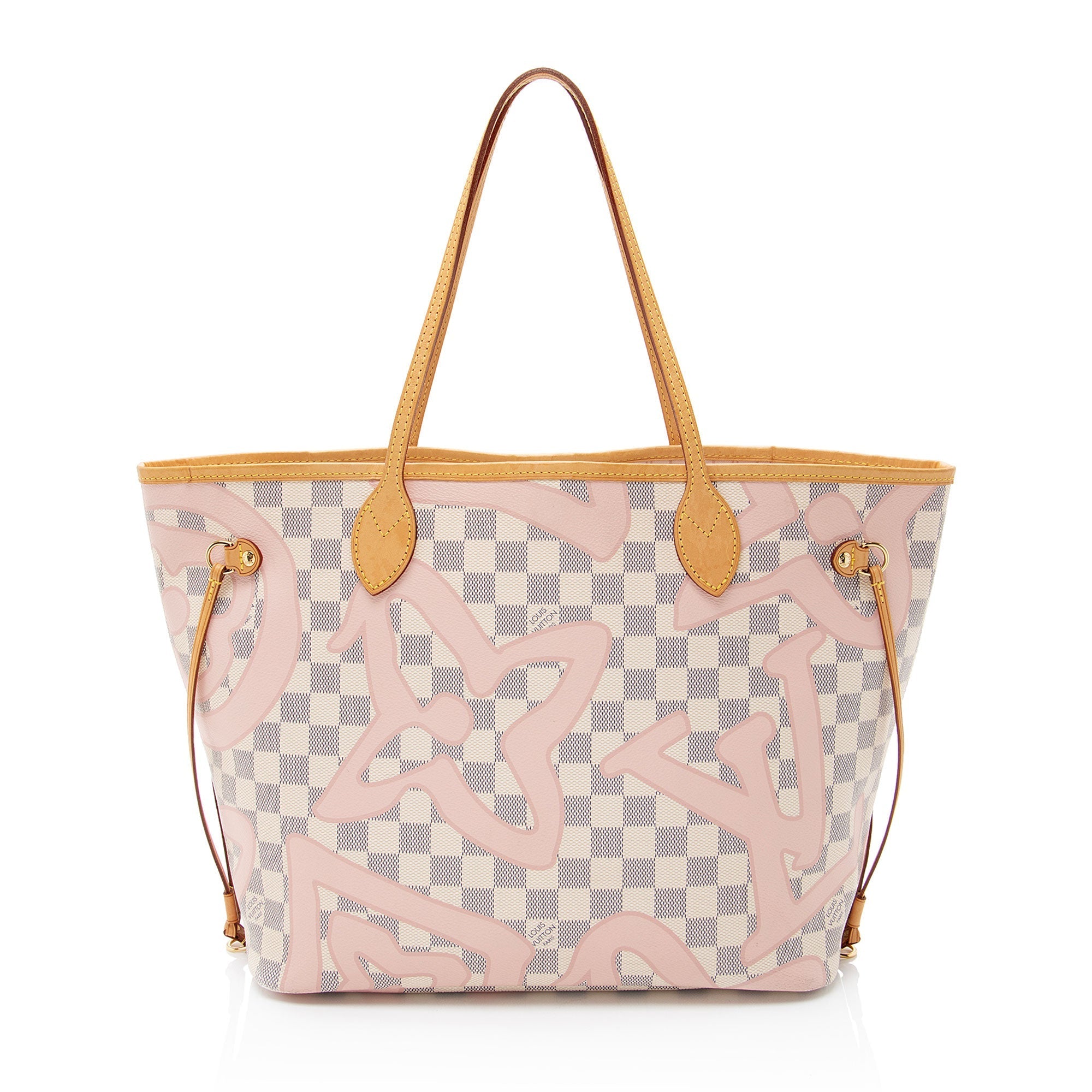 Louis Vuitton Limited Edition Damier Azur Tahitienne Neverfull MM Tote