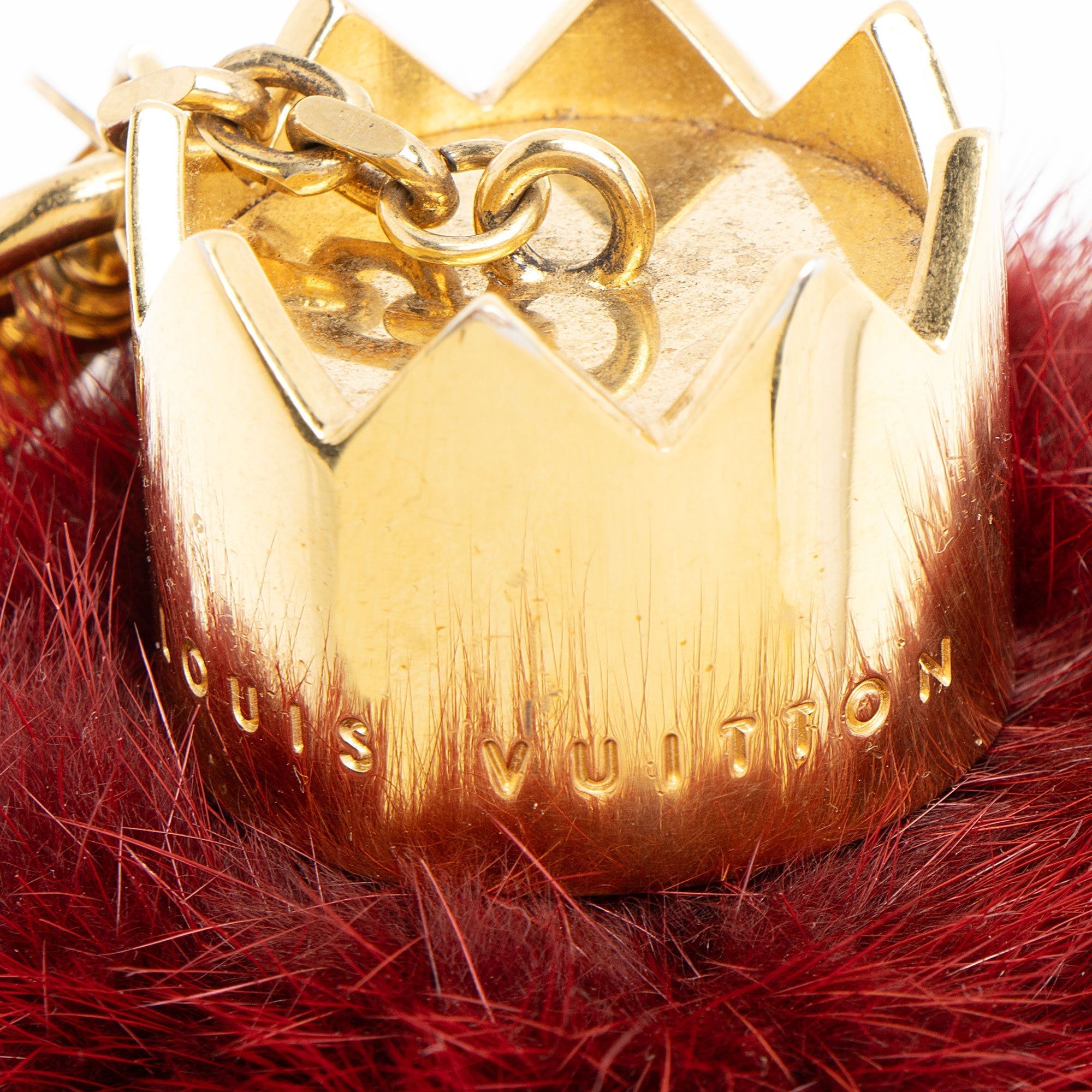 Louis Vuitton Limited Edition Fur Totem Bag Charm