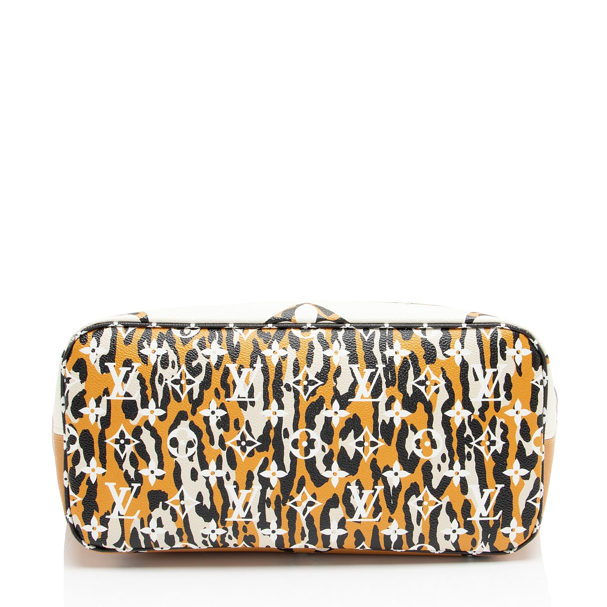 Louis Vuitton Limited Edition Giant Monogram Canvas Jungle Neverfull MM Tote