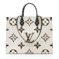 Louis Vuitton Limited Edition Giant Monogram Canvas Jungle Onthego GM Tote