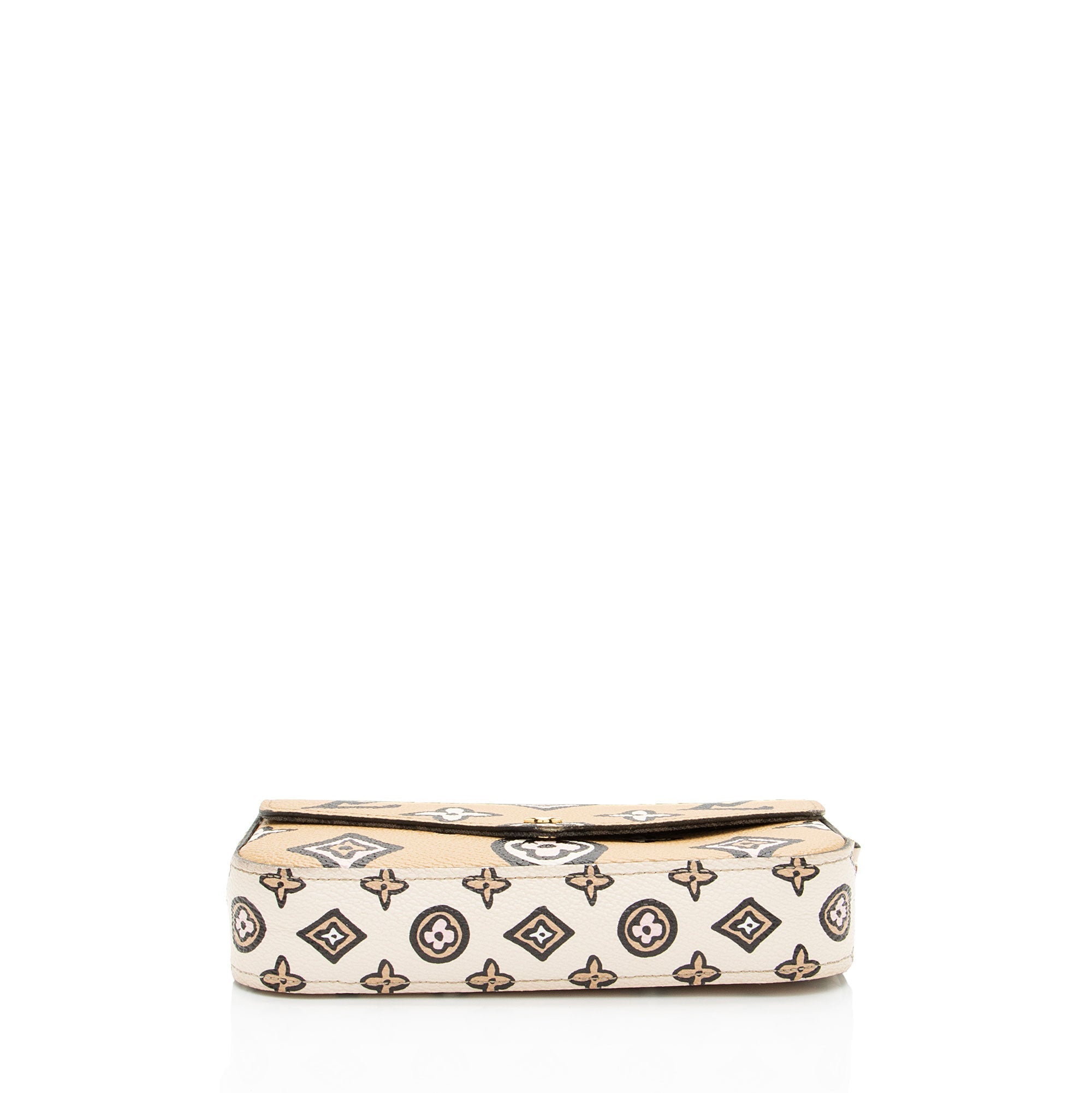 Louis Vuitton Limited Edition Giant Monogram Canvas Wild At Heart Felicie Strap