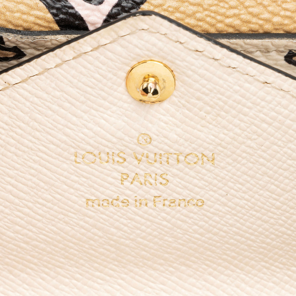 Louis Vuitton Limited Edition Giant Monogram Canvas Wild At Heart Felicie Strap