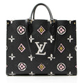 Louis Vuitton Limited Edition Giant Monogram Canvas Wild At Heart Onthego GM Tote