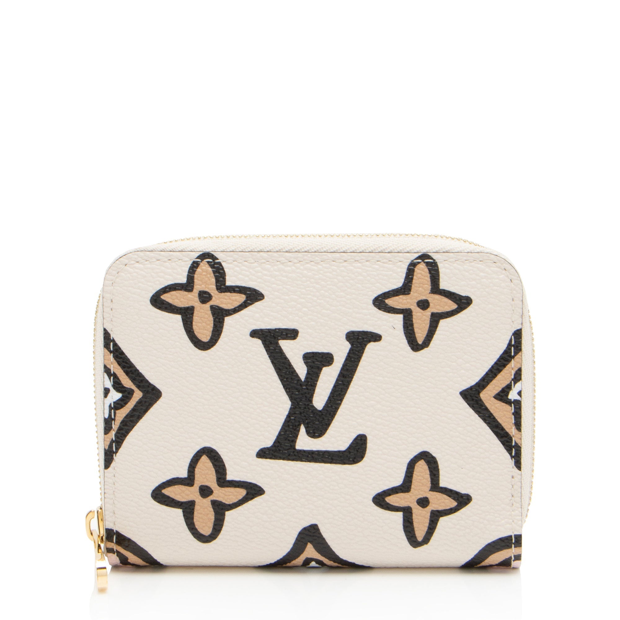 Louis Vuitton Limited Edition Giant Monogram Canvas Wild At Heart Zippy Coin Wallet (SHF-5XyNQz)