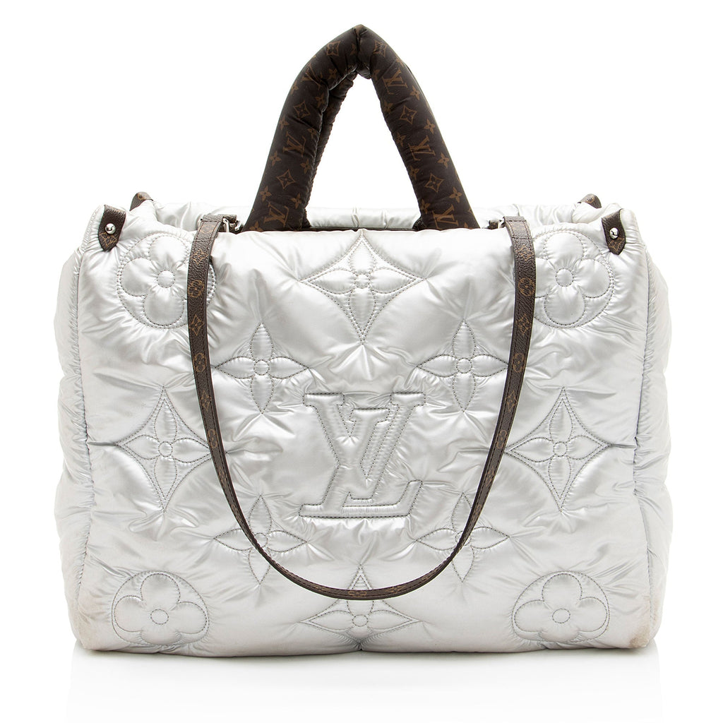 Louis Vuitton Limited Edition Giant Monogram Econyl Pillow Onthego GM Tote