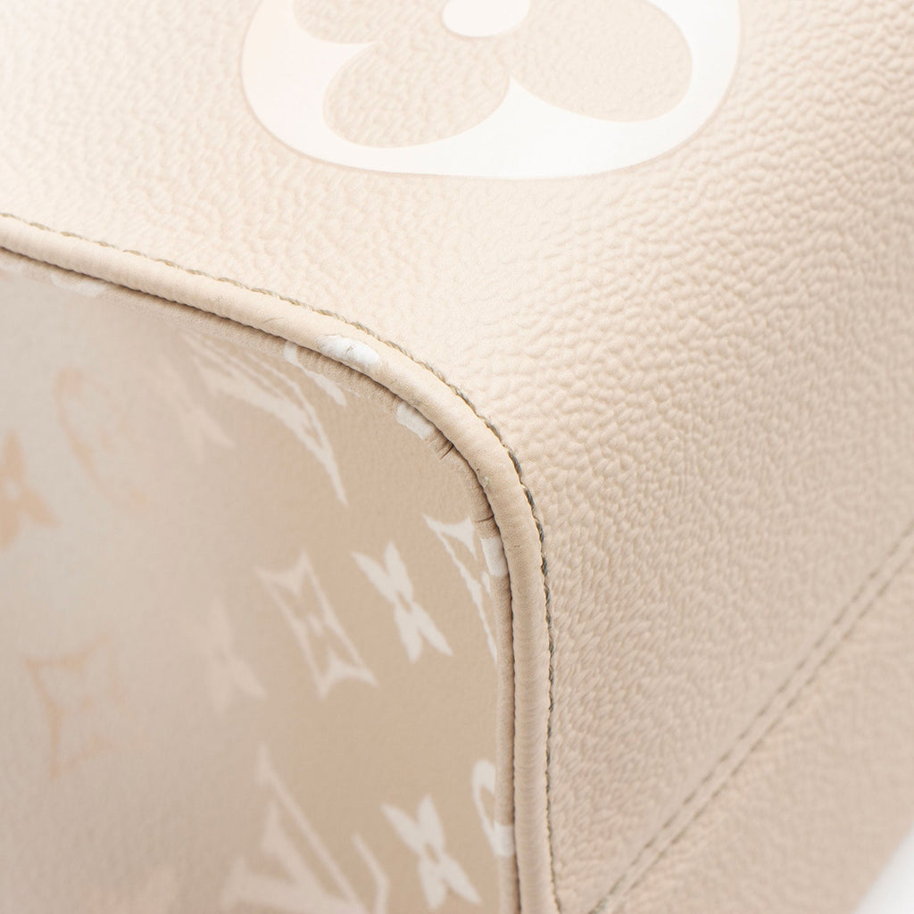 Louis Vuitton Limited Edition Giant Monogram Empreinte Spring In The City Onthego MM Tote