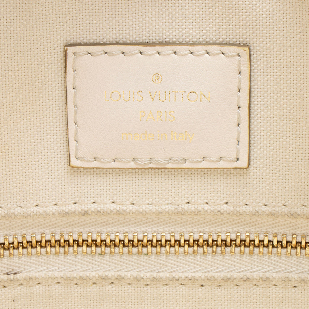 Louis Vuitton Limited Edition Giant Monogram Empreinte Spring In The City Onthego MM Tote