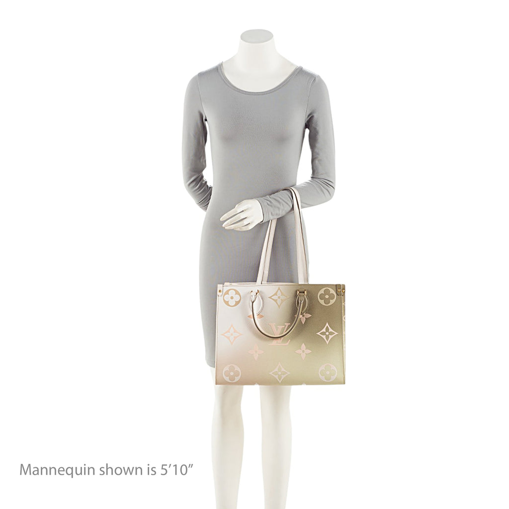 Louis Vuitton Limited Edition Giant Monogram Empreinte Spring In The City Onthego MM Tote