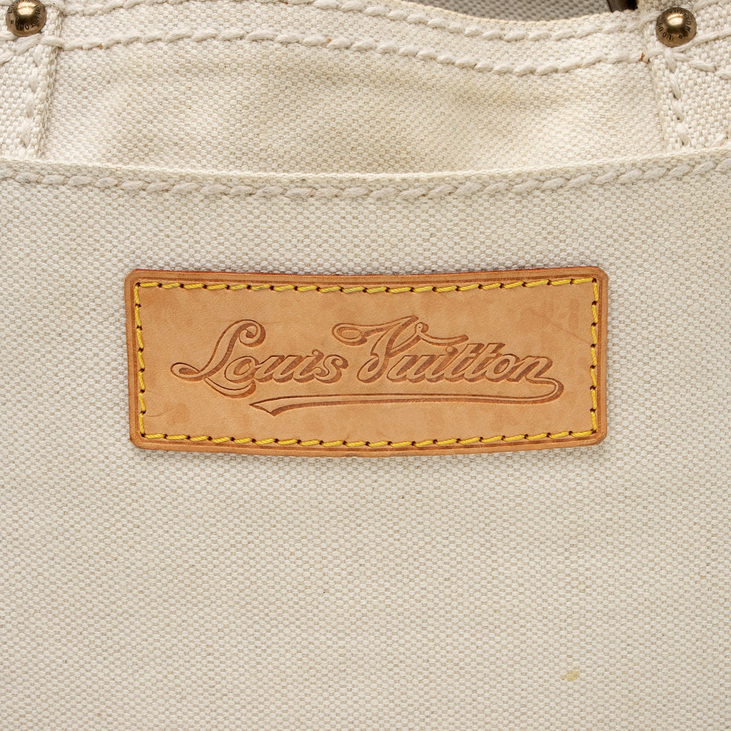 Louis Vuitton Limited Edition Globe Trotter Cabas MM Tote (SHF-OXCz5Q)