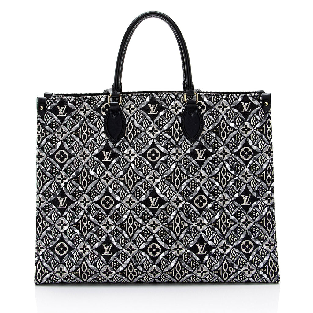 Louis Vuitton Limited Edition Jacquard Since 1854 Onthego GM Tote
