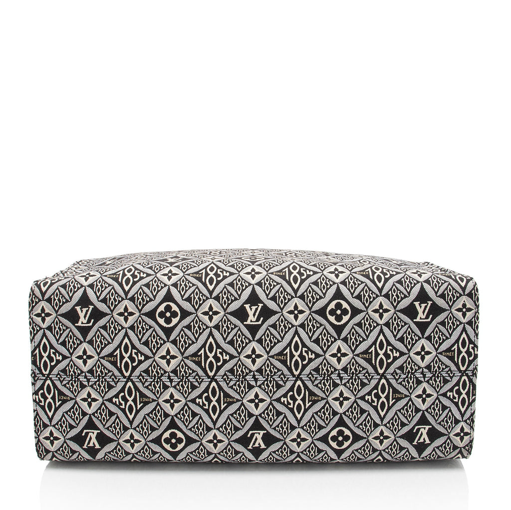 Louis Vuitton Limited Edition Jacquard Since 1854 Onthego GM Tote (SHF-siPMh8)