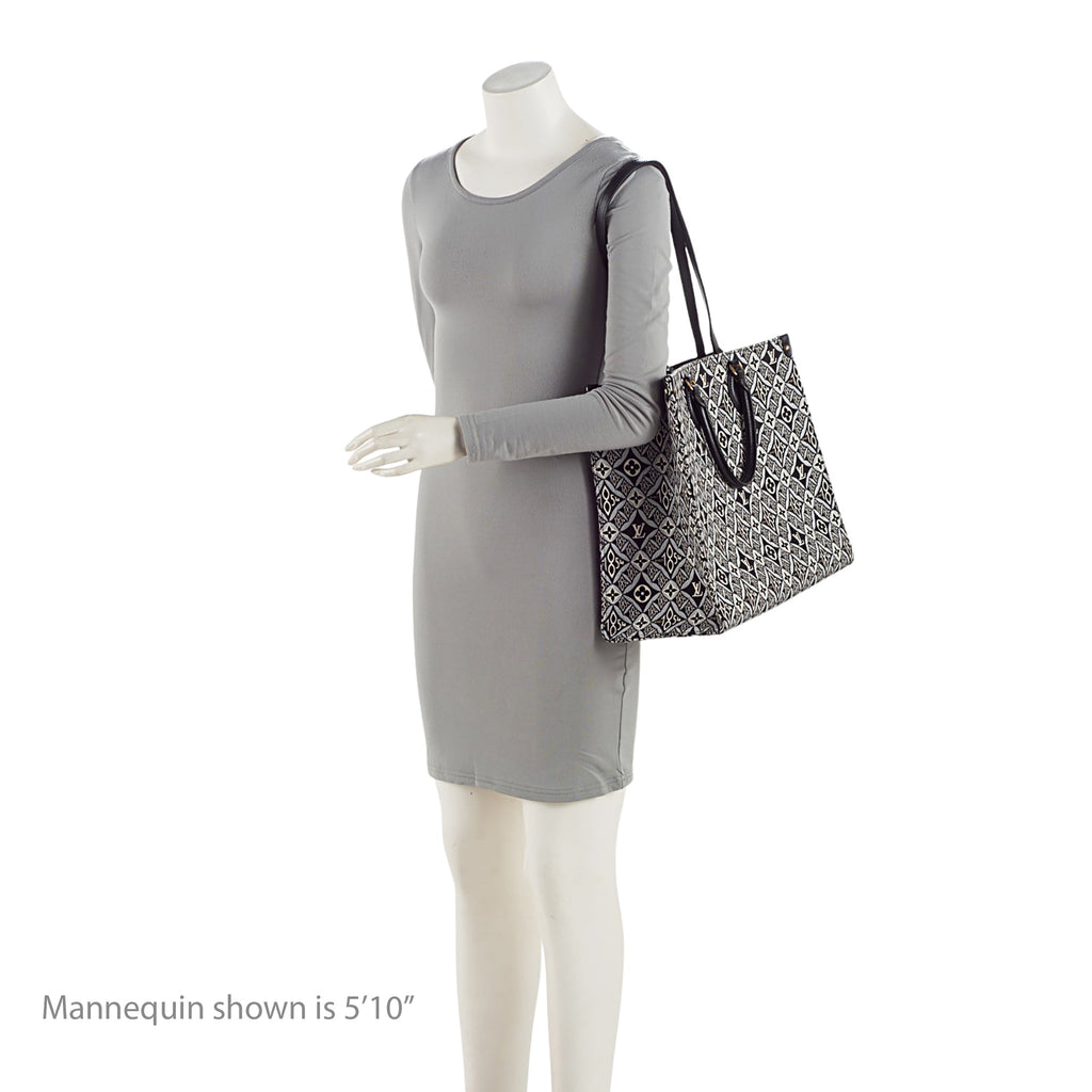 Louis Vuitton Limited Edition Jacquard Since 1854 Onthego GM Tote (SHF-siPMh8)