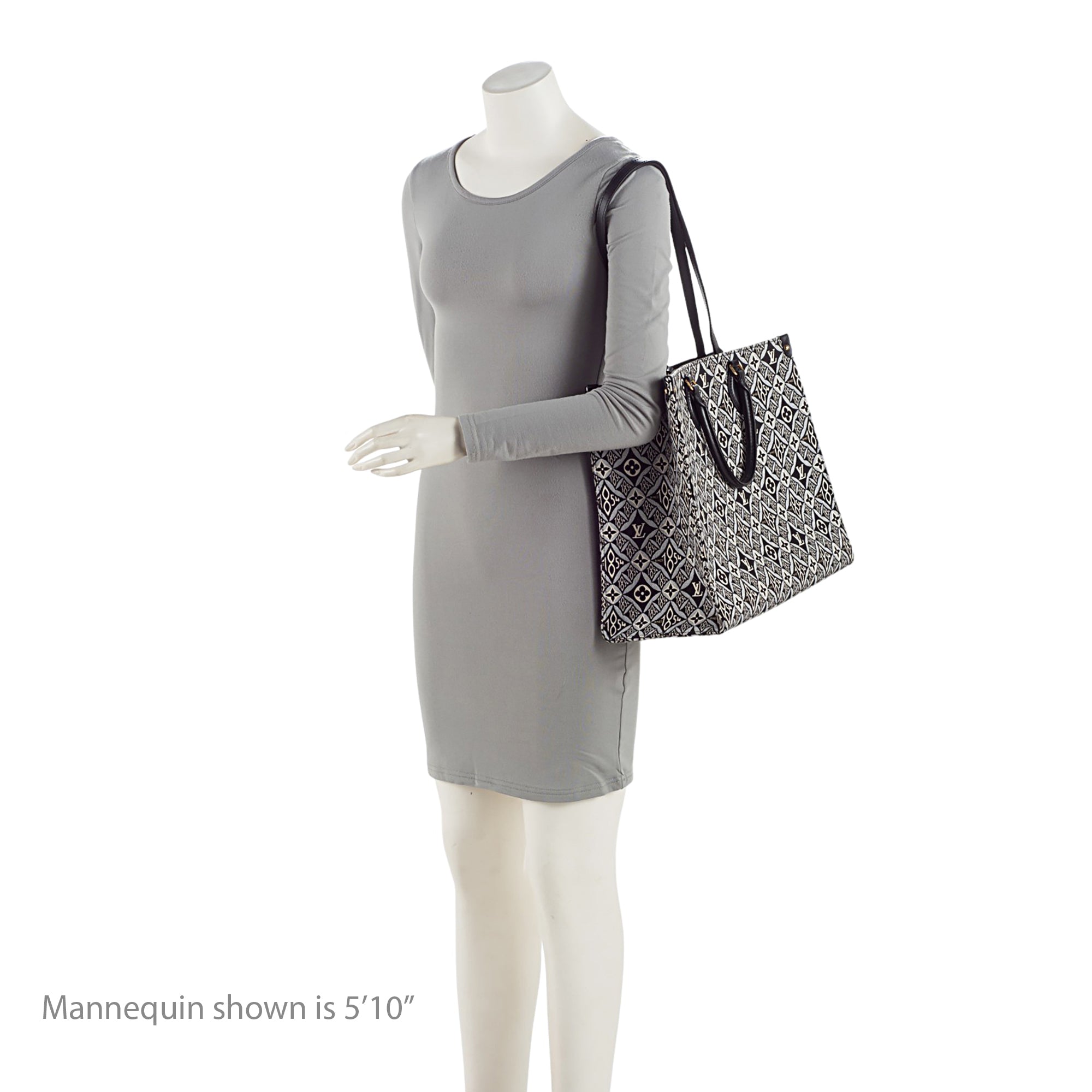 Louis Vuitton Limited Edition Jacquard Since 1854 Onthego GM Tote (SHF-siPMh8)