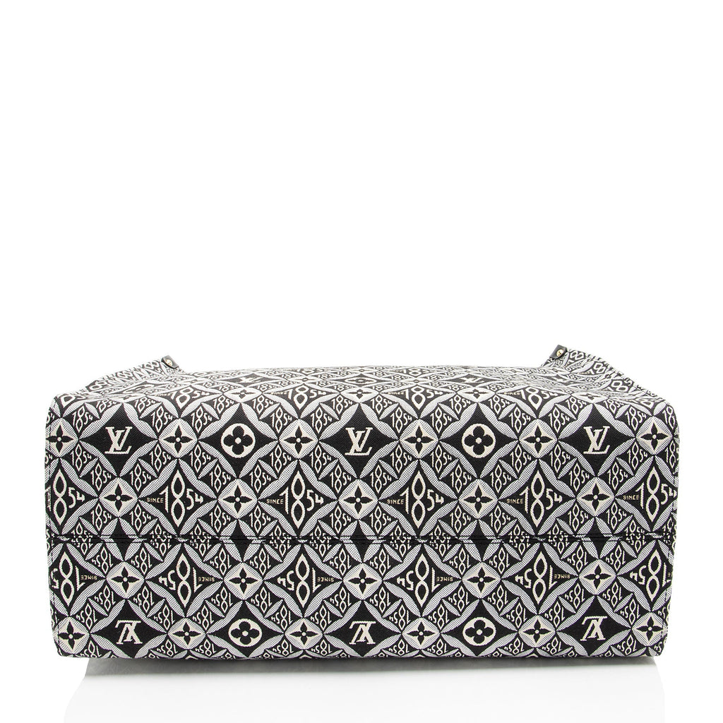 Louis Vuitton Limited Edition Jacquard Since 1854 Onthego GM Tote