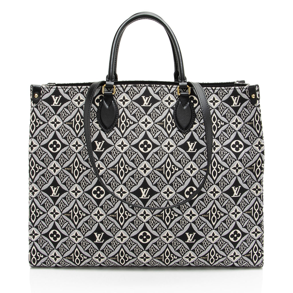 Louis Vuitton Limited Edition Jacquard Since 1854 Onthego GM Tote