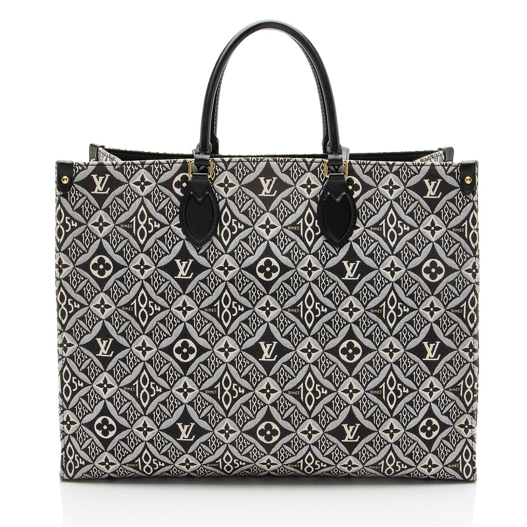 Louis Vuitton Limited Edition Jacquard Since 1854 Onthego GM Tote
