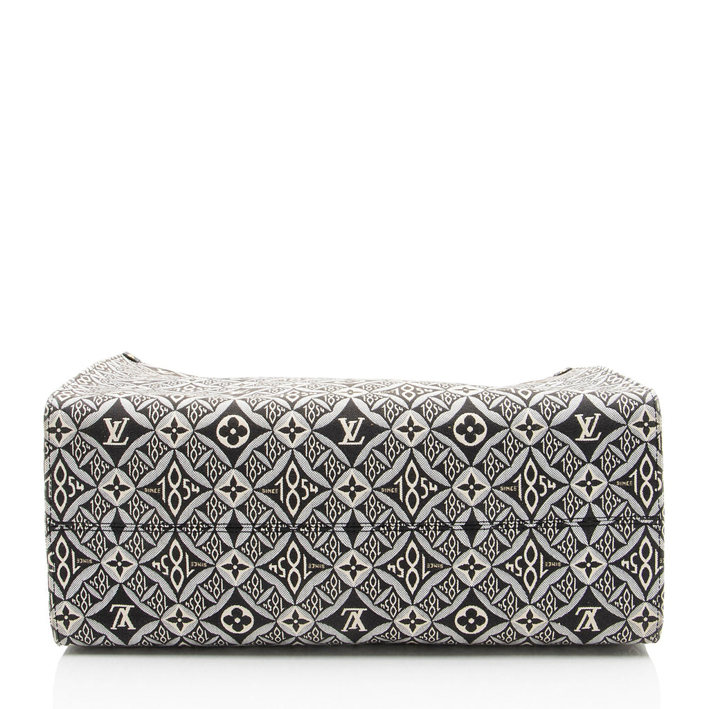 Louis Vuitton Limited Edition Jacquard Since 1854 Onthego GM Tote