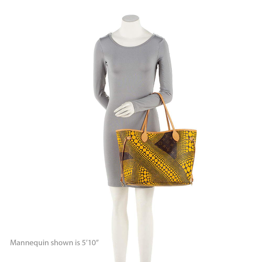 Louis Vuitton Limited Edition Kusama Neverfull MM Tote (SHF-20100)